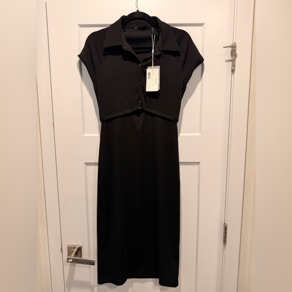 Helmut Lang Black Women's Dress
